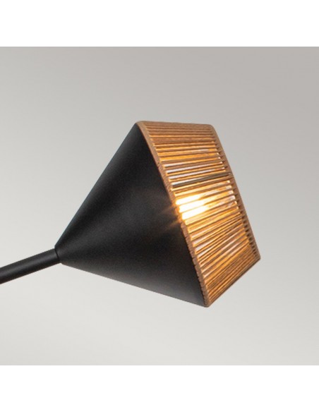 lysekrone sort loftlampe moderne design led spisebord