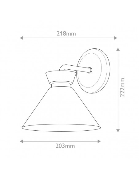 væglampe moderne design soveværelse sengelampe