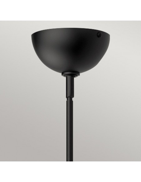 lysekrone sort loftlampe moderne design led spisebord