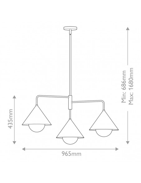 lysekrone sort loftlampe moderne design led spisebord