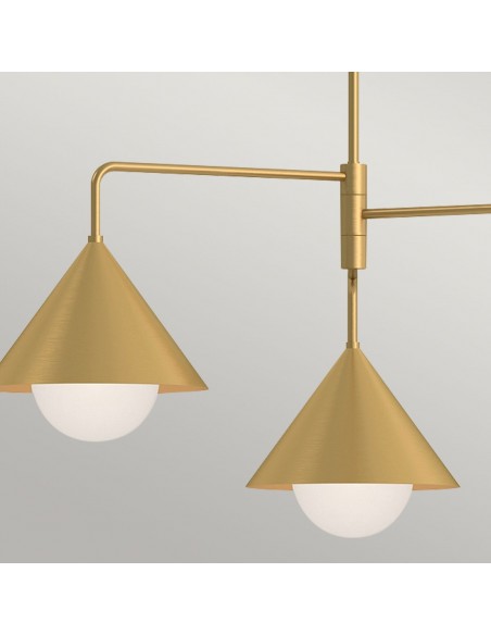 lysekrone sort loftlampe moderne design led spisebord