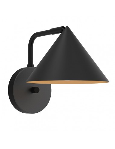væglampe moderne design sort led soveværelse