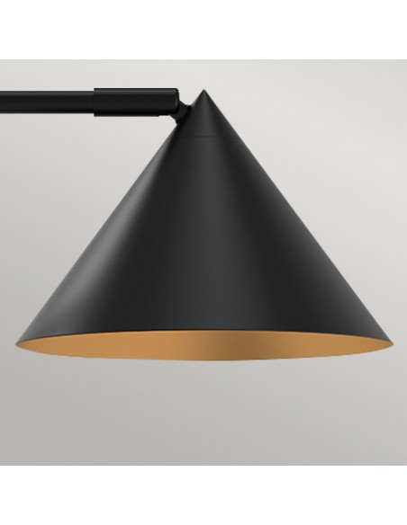 bordlampe moderne design sort led skrivebordslampe