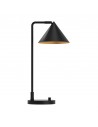 REMYCK Bordlampe i stål H51 cm 1 x E27 - Mat sort