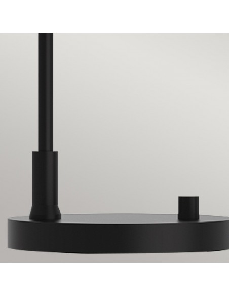 bordlampe moderne design sort led skrivebordslampe