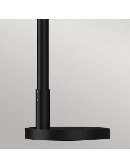 gulvlampe moderne design sort led standerlampe