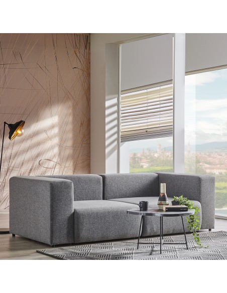 sofa modulsofa moduler moderne design stof 2 personer billig