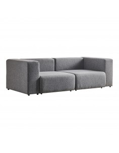 sofa modulsofa moduler moderne design stof 2 personer billig