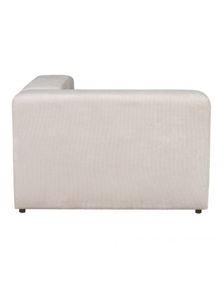 sofa modulsofa moduler moderne design stof 2 personer billig beige
