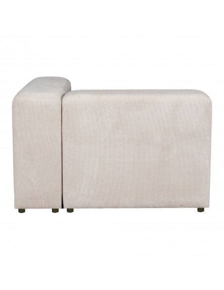 sofa modulsofa moduler moderne design stof 2 personer billig beige
