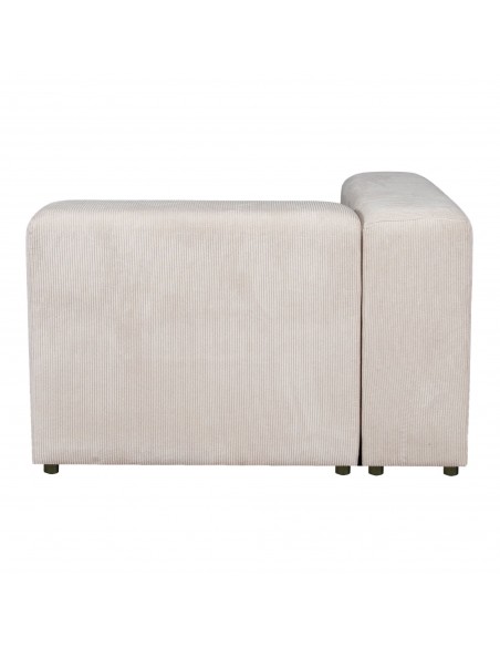 sofa modulsofa moduler moderne design stof 2 personer billig beige