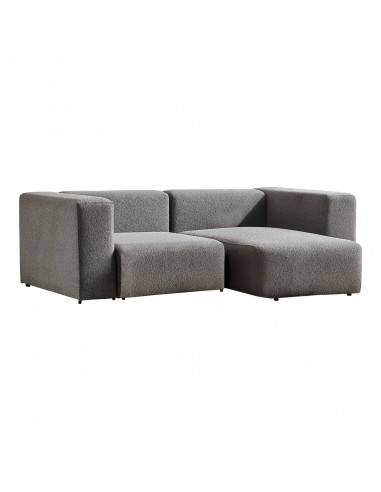 chaiselongsofa chaiselong sofa billig højrevendt stof grå