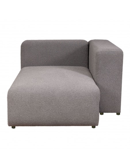 chaiselongsofa chaiselong sofa billig højrevendt stof grå