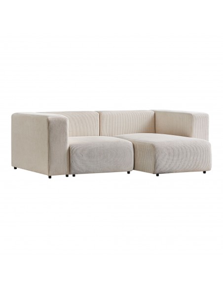 chaiselongsofa chaiselong sofa billig højrevendt stof beige