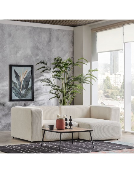 chaiselongsofa chaiselong sofa billig højrevendt stof beige