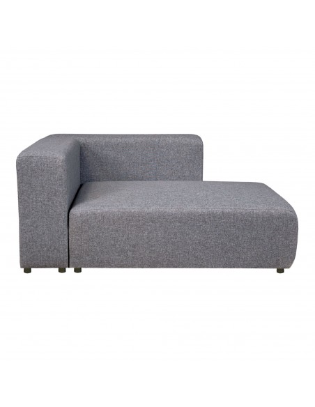 chaiselongsofa chaiselong sofa billig højrevendt stof grå