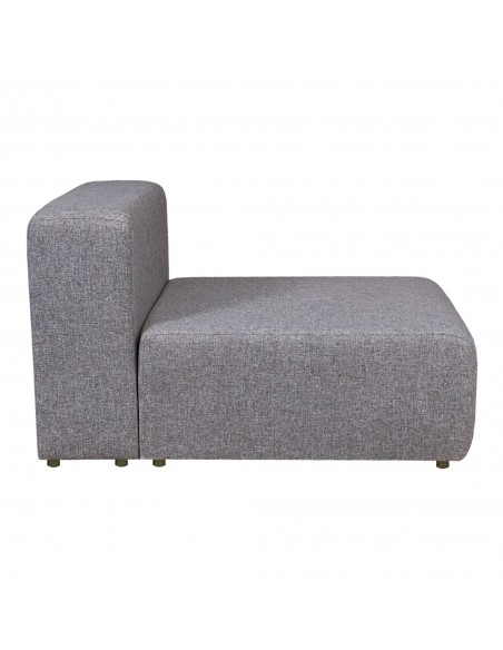 chaiselongsofa chaiselong sofa billig højrevendt stof grå