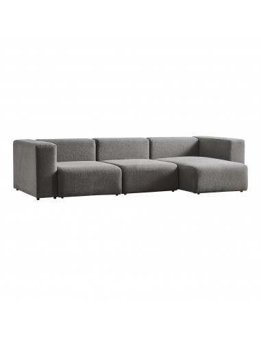 chaiselongsofa chaiselong sofa billig højrevendt stof grå