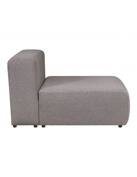 chaiselongsofa chaiselong sofa billig højrevendt stof grå