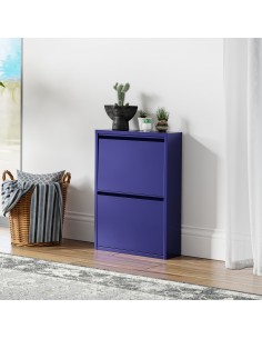 Skoskab gulv væg vægmonteret væghængt metal 2