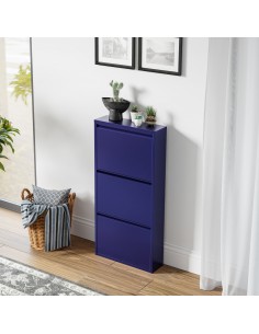 Skoskab gulv væg vægmonteret væghængt metal 2