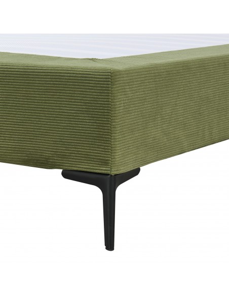 sengeramme med madras 180x200 180 sengestel stof seng