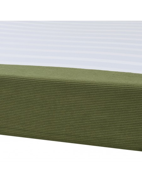 sengeramme med madras 180x200 180 sengestel stof seng