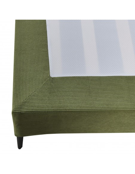 sengeramme med madras 180x200 180 sengestel stof seng