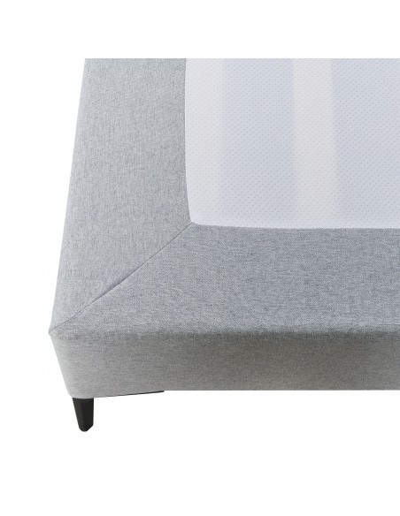 sengeramme med madras 180x200 180 sengestel stof seng