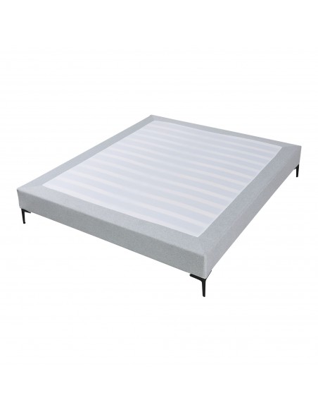 sengeramme med madras 180x200 180 sengestel stof seng