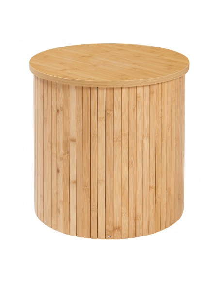 sofabord sidebord træ stuemøbler rundt