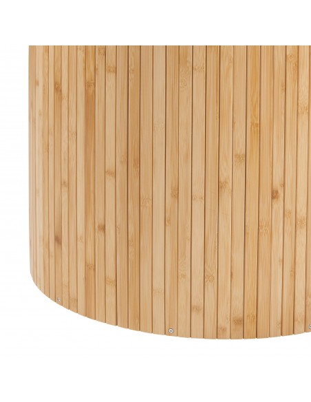 sofabord sidebord træ stuemøbler rundt