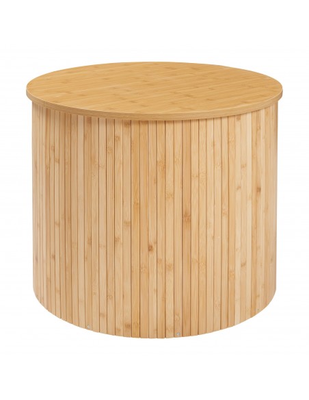 sofabord sidebord træ stuemøbler rundt