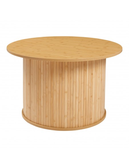 sofabord sidebord træ stuemøbler rundt