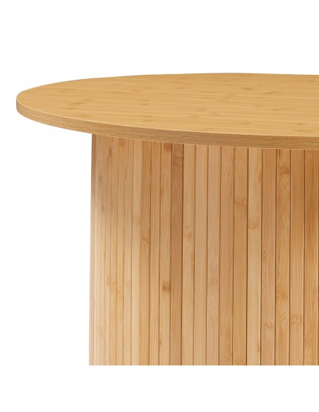 sofabord sidebord træ stuemøbler rundt