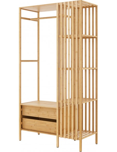 garderobe entre stativ tøjopbevaring opbevaring reol