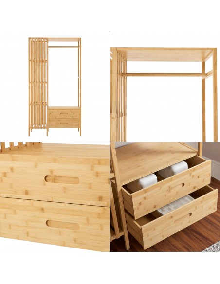 garderobe entre stativ tøjopbevaring opbevaring reol