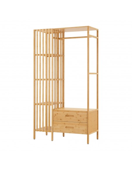 garderobe entre stativ tøjopbevaring opbevaring reol
