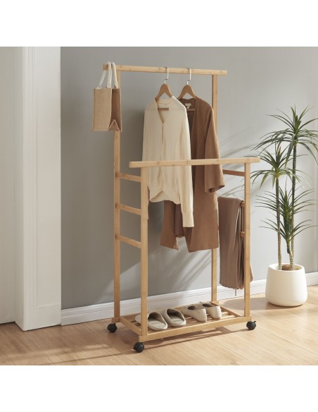 garderobe entre stativ tøjopbevaring opbevaring reol