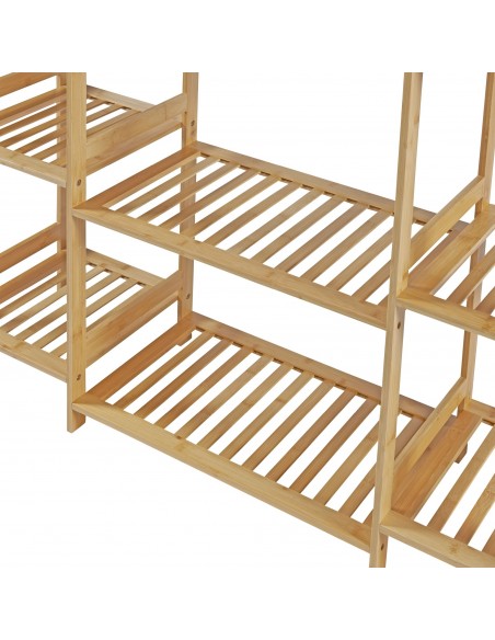 garderobe entre stativ tøjopbevaring opbevaring reol