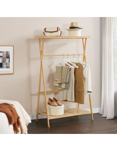 garderobe entre stativ tøjopbevaring opbevaring reol