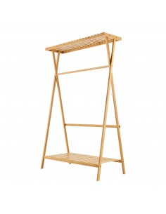 garderobe entre stativ tøjopbevaring opbevaring reol 2