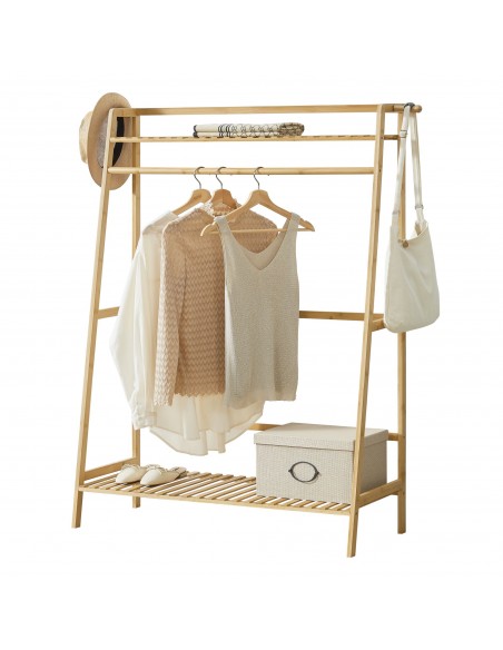 garderobe entre stativ tøjopbevaring opbevaring reol