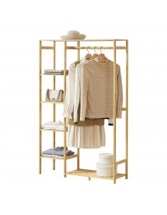 garderobe entre stativ tøjopbevaring opbevaring reol 2