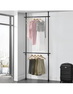 garderobe entre stativ tøjopbevaring opbevaring 2