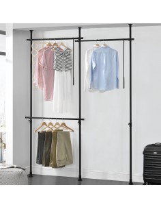 garderobe entre stativ tøjopbevaring opbevaring 2