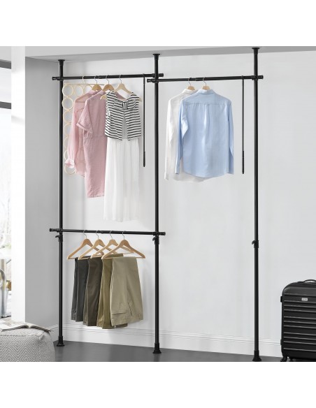 garderobe entre stativ tøjopbevaring opbevaring