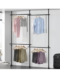 garderobe entre stativ tøjopbevaring opbevaring 2