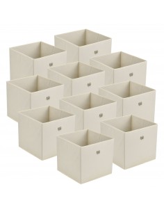 foldekasser kasser stof tekstil opbevaring rumdeler