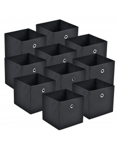 foldekasser kasser stof tekstil opbevaring rumdeler